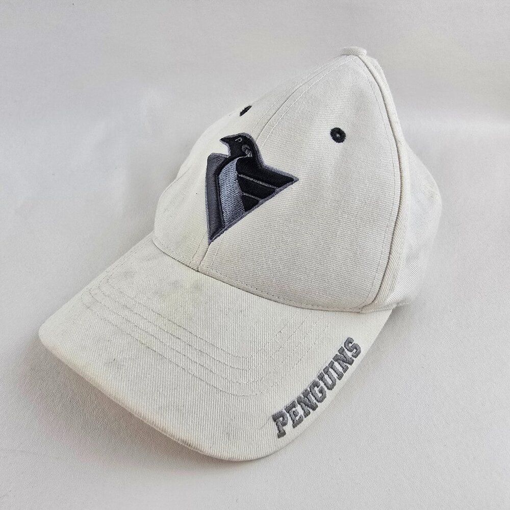 Pittsburgh Penguins Hat NHL Vintage Adjustable Strapback Twins Enterprise Wool